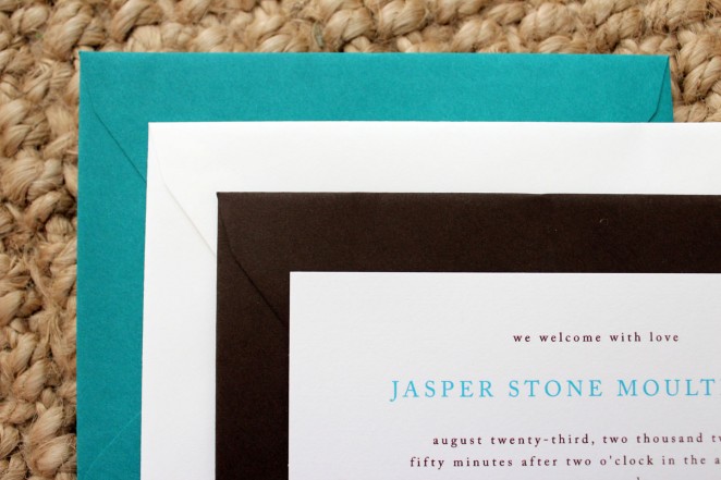 chevron envelope choices