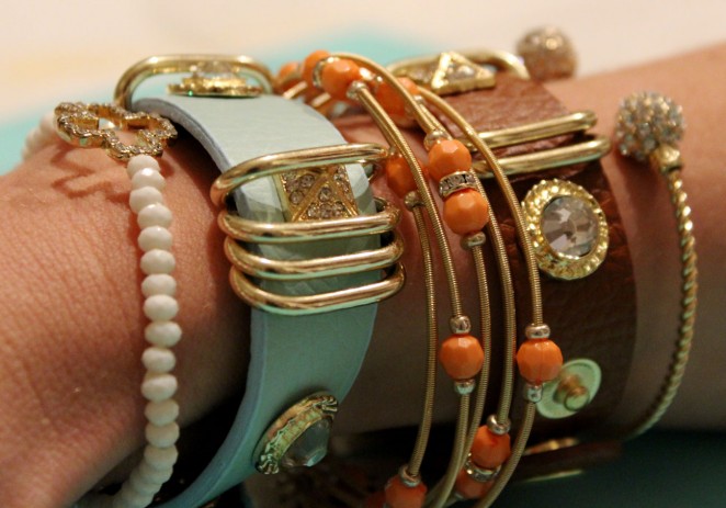 leather bracelets - CHARMED