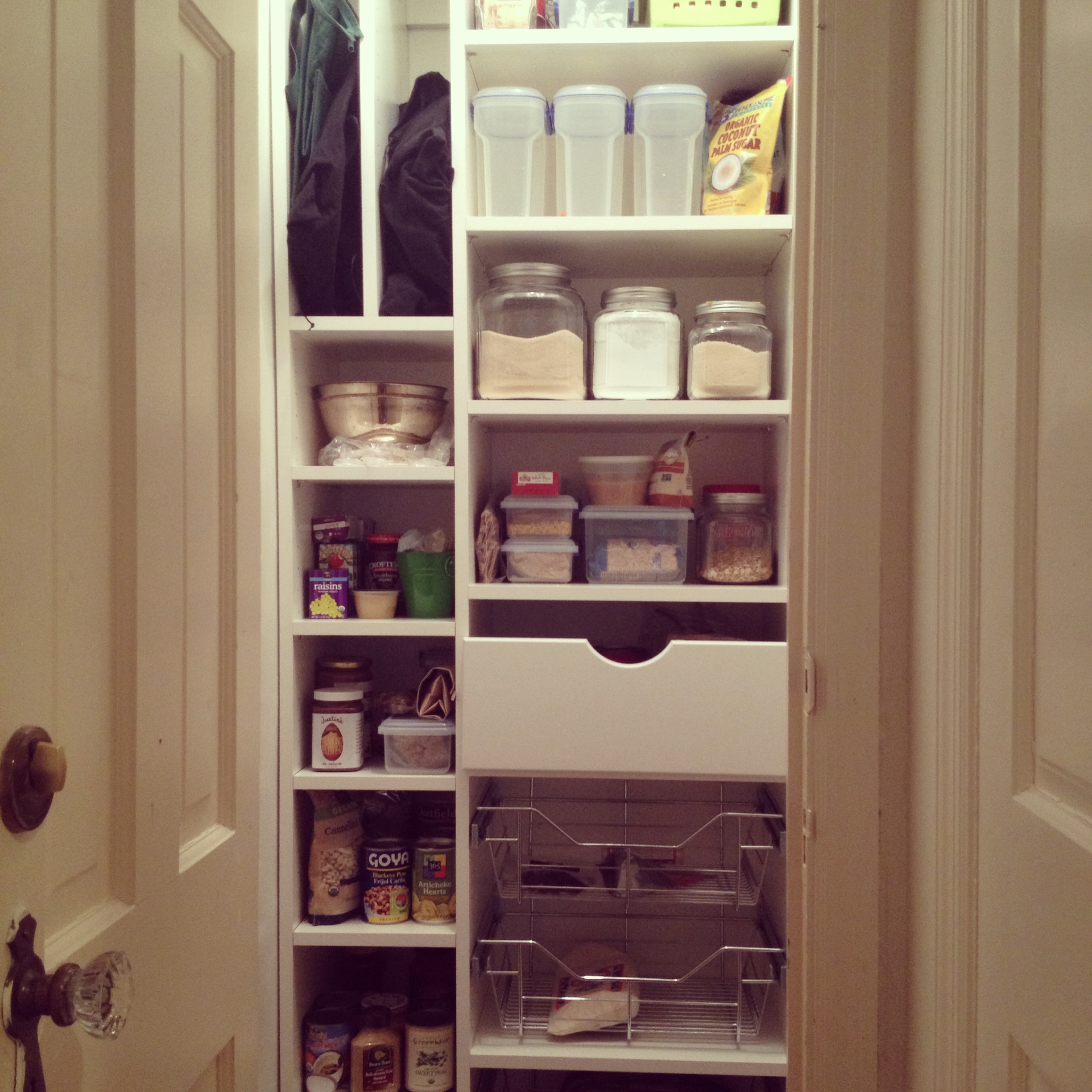 before and after: pantry | Calliespondence