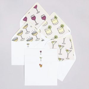 Happy Hour Notecards by Dear Annabelle