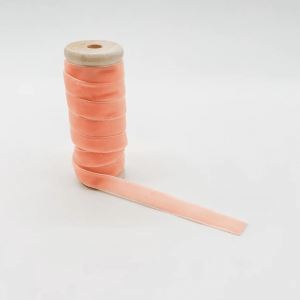 Velvet Ribbon, sherbet, 3/8 inch